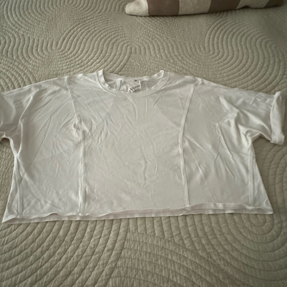 Lululemon crop top and Kora low open back long sleeve. - Picture 1 of 3
